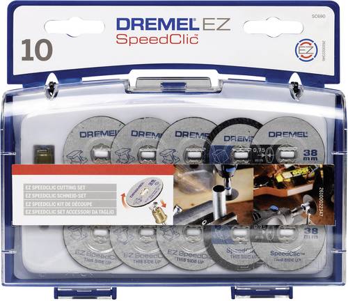 Dremel SC690 2615S690JA Trennscheiben-Set 38mm 1 Set Metall, Kunststoff von Dremel