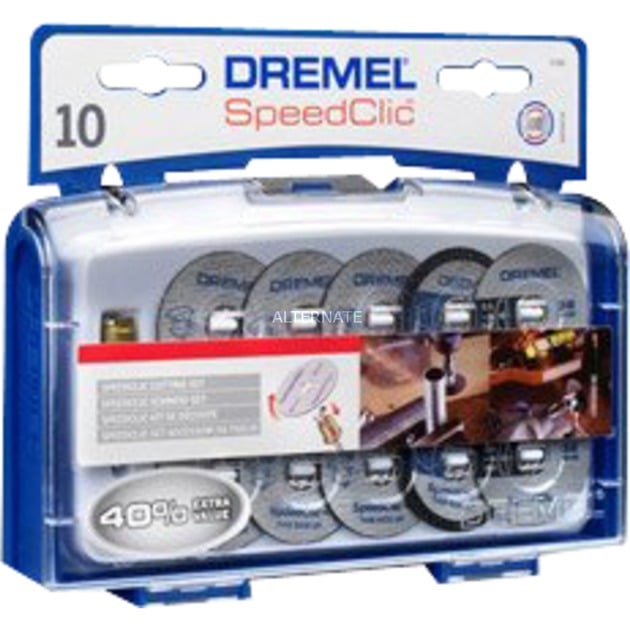 EZ SpeedClic Zubehörset SC690, 11-teilig, Trennscheibe EZ SpeedClic Zubehörset SC690, 11-teilig, Trennscheibe von Dremel