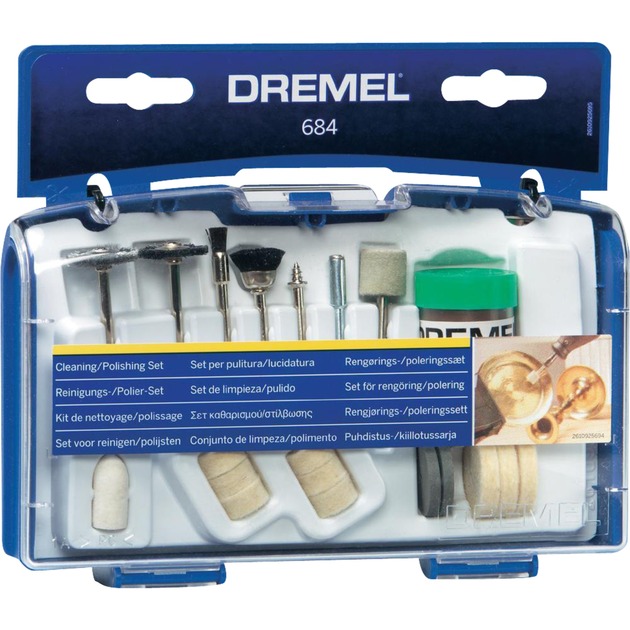 Reinigen und Polieren Set 684, 20-teilig von Dremel