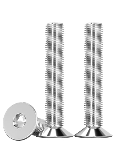 Drenky 10 Stück M8 X 40mm Senkkopfschrauben Edelstahl V2A VA A2 Schraube mit abgesenktem Kopf DIN 7991 / ISO 10642 Senkschraube Rostfrei Silber Innensechskant Schrauben Metrisches Regelgewinde Drenky 10 Stück M8 X 40mm Senkkopfschrauben Edelstahl V2A VA A2 Schraube mit abgesenktem Kopf DIN 7991 / ISO 10642 Senkschraube Rostfrei Silber Innensechskant Schrauben Metrisches Regelgewinde von Drenky
