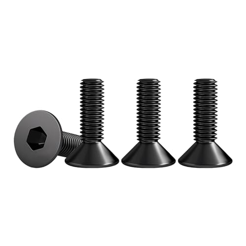 Drenky 25 Stück M5 X 16mm Senkkopf Schrauben Edelstahl V2A VA A2 Senkkopfschrauben mit Innensechskant DIN 7991 / ISO 10642 Gewindeschrauben Rostfrei Schwarz Screws Metrisches Regelgewinde Drenky 25 Stück M5 X 16mm Senkkopf Schrauben Edelstahl V2A VA A2 Senkkopfschrauben mit Innensechskant DIN 7991 / ISO 10642 Gewindeschrauben Rostfrei Schwarz Screws Metrisches Regelgewinde von Drenky