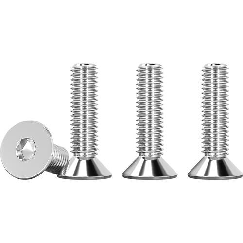 Drenky 25 Stück M5 X 20mm Senkschraube Edelstahl V2A VA A2 Innensechskantschraube DIN 7991 / ISO 10642 Senkkopfschrauben Rostfrei Silber Maschinenschrauben Metrisches Regelgewinde Drenky 25 Stück M5 X 20mm Senkschraube Edelstahl V2A VA A2 Innensechskantschraube DIN 7991 / ISO 10642 Senkkopfschrauben Rostfrei Silber Maschinenschrauben Metrisches Regelgewinde von Drenky