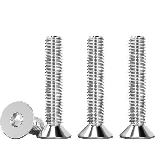 Drenky 25 Stück M5 X 30mm Senkschraube Edelstahl V2A VA A2 Innensechskantschraube DIN 7991 / ISO 10642 Senkkopfschrauben Rostfrei Silber Maschinenschrauben Metrisches Regelgewinde Drenky 25 Stück M5 X 30mm Senkschraube Edelstahl V2A VA A2 Innensechskantschraube DIN 7991 / ISO 10642 Senkkopfschrauben Rostfrei Silber Maschinenschrauben Metrisches Regelgewinde von Drenky