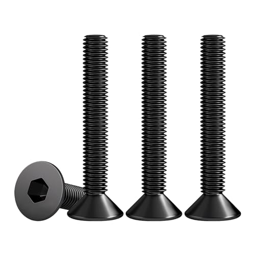 Drenky 25 Stück M5 X 40mm Senkkopfschrauben Schwarz Edelstahl V2A VA A2 Schraube mit abgesenktem Kopf DIN 7991 / ISO 10642 Senkschraube Rostfrei Innensechskant Schrauben Metrisches Regelgewinde Drenky 25 Stück M5 X 40mm Senkkopfschrauben Schwarz Edelstahl V2A VA A2 Schraube mit abgesenktem Kopf DIN 7991 / ISO 10642 Senkschraube Rostfrei Innensechskant Schrauben Metrisches Regelgewinde von Drenky