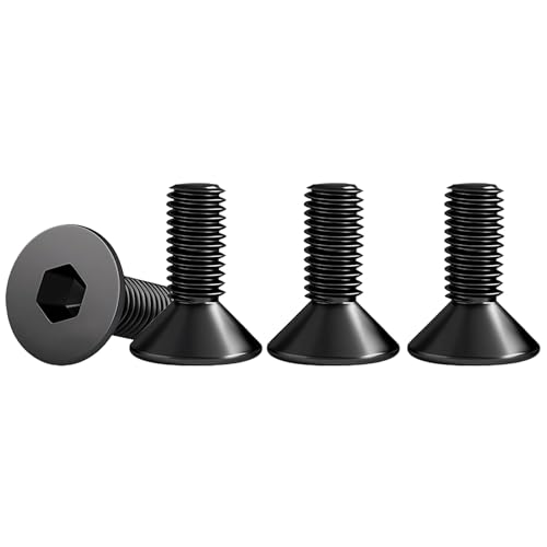 Drenky 25 Stück M6 X 10mm Senkkopfschrauben Schwarz Edelstahl V2A VA A2 Schraube mit abgesenktem Kopf DIN 7991 / ISO 10642 Senkschraube Rostfrei Innensechskant Schrauben Metrisches Regelgewinde Drenky 25 Stück M6 X 10mm Senkkopfschrauben Schwarz Edelstahl V2A VA A2 Schraube mit abgesenktem Kopf DIN 7991 / ISO 10642 Senkschraube Rostfrei Innensechskant Schrauben Metrisches Regelgewinde von Drenky