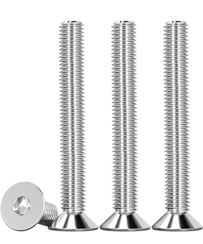 Drenky 25 Stück M6 X 45mm Senkkopf Schrauben Edelstahl V2A VA A2 Senkkopfschrauben mit Innensechskant DIN 7991 / ISO 10642 Gewindeschrauben Rostfrei Silber Screws Metrisches Regelgewinde Drenky 25 Stück M6 X 45mm Senkkopf Schrauben Edelstahl V2A VA A2 Senkkopfschrauben mit Innensechskant DIN 7991 / ISO 10642 Gewindeschrauben Rostfrei Silber Screws Metrisches Regelgewinde von Drenky