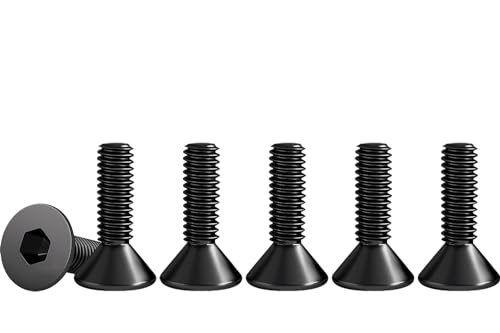 Drenky 50 Stück M3 X 12mm Senkkopf Schrauben Edelstahl V2A VA A2 Senkkopfschrauben mit Innensechskant DIN 7991 / ISO 10642 Gewindeschrauben Rostfrei Schwarz Screws Metrisches Regelgewinde Drenky 50 Stück M3 X 12mm Senkkopf Schrauben Edelstahl V2A VA A2 Senkkopfschrauben mit Innensechskant DIN 7991 / ISO 10642 Gewindeschrauben Rostfrei Schwarz Screws Metrisches Regelgewinde von Drenky