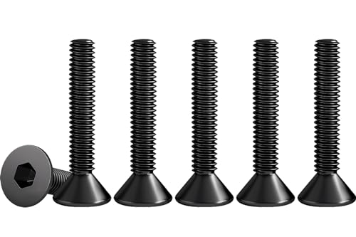 Drenky 50 Stück M3 X 25mm Senkkopfschrauben Schwarz Edelstahl V2A VA A2 Schraube mit abgesenktem Kopf DIN 7991 / ISO 10642 Senkschraube Rostfrei Innensechskant Schrauben Metrisches Regelgewinde Drenky 50 Stück M3 X 25mm Senkkopfschrauben Schwarz Edelstahl V2A VA A2 Schraube mit abgesenktem Kopf DIN 7991 / ISO 10642 Senkschraube Rostfrei Innensechskant Schrauben Metrisches Regelgewinde von Drenky