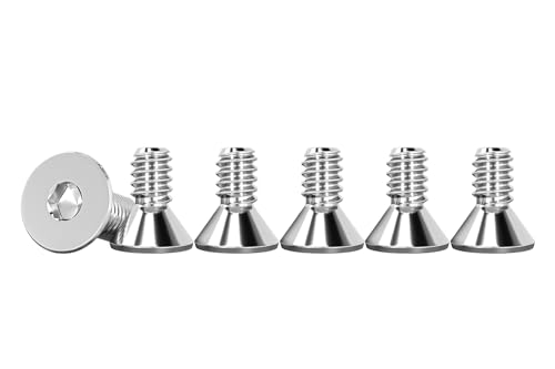 Drenky 50 Stück M3 X 6mm Senkkopfschrauben Edelstahl V2A VA A2 Senkkopf Schrauben DIN 7991 / ISO 10642 Gewindeschrauben Rostfrei Silber Steckdosen Schrauben Metrisches Regelgewinde Drenky 50 Stück M3 X 6mm Senkkopfschrauben Edelstahl V2A VA A2 Senkkopf Schrauben DIN 7991 / ISO 10642 Gewindeschrauben Rostfrei Silber Steckdosen Schrauben Metrisches Regelgewinde von Drenky