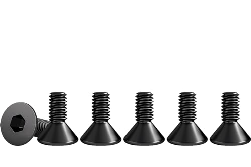 Drenky 50 Stück Senkkopfschrauben Schwarz M3 X 6mm Edelstahl V2A VA A2 Senkkopf Schrauben DIN 7991 / ISO 10642 Gewindeschrauben Rostfrei Steckdosen Schrauben Metrisches Regelgewinde Drenky 50 Stück Senkkopfschrauben Schwarz M3 X 6mm Edelstahl V2A VA A2 Senkkopf Schrauben DIN 7991 / ISO 10642 Gewindeschrauben Rostfrei Steckdosen Schrauben Metrisches Regelgewinde von Drenky