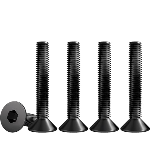 Drenky M4 X 35mm Senkschraube Edelstahl V2A VA A2 Innensechskantschraube DIN 7991 / ISO 10642 Senkkopfschrauben Rostfrei Maschinenschrauben Metrisches Regelgewinde, Schwarz, 50 Stück Drenky M4 X 35mm Senkschraube Edelstahl V2A VA A2 Innensechskantschraube DIN 7991 / ISO 10642 Senkkopfschrauben Rostfrei Maschinenschrauben Metrisches Regelgewinde, Schwarz, 50 Stück von Drenky