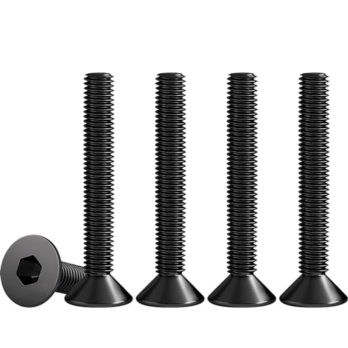 Drenky M4 X 40mm Senkschraube Edelstahl V2A VA A2 Innensechskantschraube DIN 7991 / ISO 10642 Senkkopfschrauben Rostfrei Maschinenschrauben Metrisches Regelgewinde, Schwarz, 50 Stück Drenky M4 X 40mm Senkschraube Edelstahl V2A VA A2 Innensechskantschraube DIN 7991 / ISO 10642 Senkkopfschrauben Rostfrei Maschinenschrauben Metrisches Regelgewinde, Schwarz, 50 Stück von Drenky