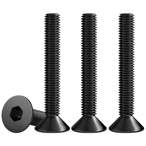 Drenky M6 X 45mm Senkkopfschrauben mit Innensechskant Schwarz Edelstahl V2A VA A2 Senkschraube DIN 7991 / ISO 10642 Vollgewindeschrauben Rostfrei Screws Metrisches Regelgewinde, 25 Stück Drenky M6 X 45mm Senkkopfschrauben mit Innensechskant Schwarz Edelstahl V2A VA A2 Senkschraube DIN 7991 / ISO 10642 Vollgewindeschrauben Rostfrei Screws Metrisches Regelgewinde, 25 Stück von Drenky