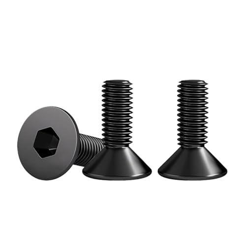 Drenky M8 X 10mm Senkkopfschrauben mit Innensechskant Schwarz Edelstahl V2A VA A2 Senkschraube DIN 7991 / ISO 10642 Vollgewindeschrauben Rostfrei Screws Metrisches Regelgewinde, 10 Stück Drenky M8 X 10mm Senkkopfschrauben mit Innensechskant Schwarz Edelstahl V2A VA A2 Senkschraube DIN 7991 / ISO 10642 Vollgewindeschrauben Rostfrei Screws Metrisches Regelgewinde, 10 Stück von Drenky