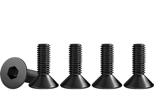 Drenky Senkkopf Schrauben 50 Stück M4 X 12mm Edelstahl V2A VA A2 Senkkopfschrauben mit Innensechskant DIN 7991 / ISO 10642 Gewindeschrauben Rostfrei Schwarz Screws Metrisches Regelgewinde Drenky Senkkopf Schrauben 50 Stück M4 X 12mm Edelstahl V2A VA A2 Senkkopfschrauben mit Innensechskant DIN 7991 / ISO 10642 Gewindeschrauben Rostfrei Schwarz Screws Metrisches Regelgewinde von Drenky