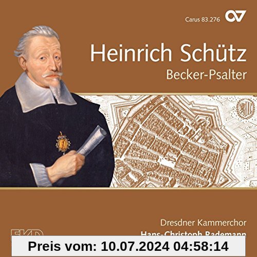 Schütz: Becker-Psalter - Schütz-Edition Vol. 15 von Dresdner Kammerchor