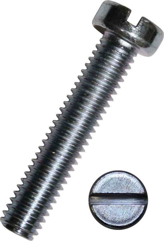 100 Stk. Dresselhaus Zylinderschraube m.Schlitz 0400/001/51 5x25 von Dresselhaus