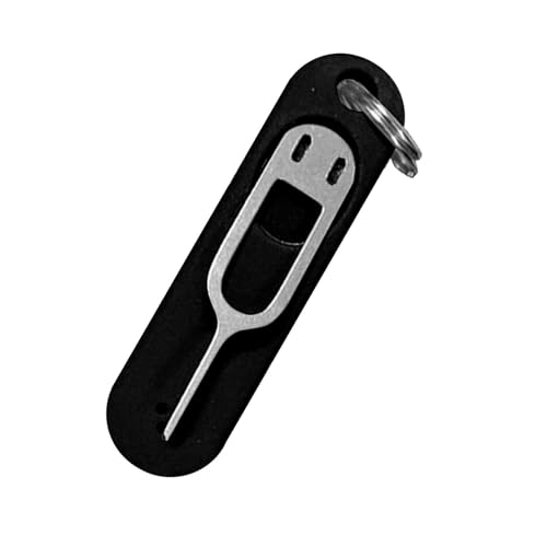 Dreuhuing SIM-Tool, SIM-Karten-Entfernungstool, Universelle Tools zum Entfernen von SIM-Karten, Werkzeug zum Öffnen des Kartenfachs aus Silikon mit abnehmbarem Schlüsselanhänger für alle Smartphones Dreuhuing SIM-Tool, SIM-Karten-Entfernungstool, Universelle Tools zum Entfernen von SIM-Karten, Werkzeug zum Öffnen des Kartenfachs aus Silikon mit abnehmbarem Schlüsselanhänger für alle Smartphones von Dreuhuing