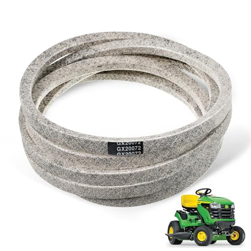 Dreyoo 1 Packung 106,7 cm Rasenmäher-Deckriemen Ersatz für Gx20072 Kompatibel mit John Deere/Cub Cadet La100 La105 La110, 1/2 Zoll x 105 Zoll Rasenmäher Deck Gürtel, für Reittraktor Dreyoo 1 Packung 106,7 cm Rasenmäher-Deckriemen Ersatz für Gx20072 Kompatibel mit John Deere/Cub Cadet La100 La105 La110, 1/2 Zoll x 105 Zoll Rasenmäher Deck Gürtel, für Reittraktor von Dreyoo