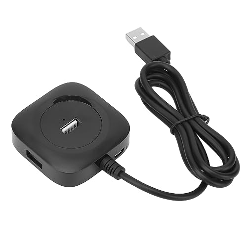 4-Port-USB-Hub, Hochleistungs-USB-3.0-Hub, 4-Port-USB-Splitter-Adapter für Laptop, PC, Mobile Festplatte, Windows- und Linux-Systeme von Drfeify