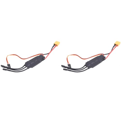 40A Bürstenloser ESC, 5V/3A BEC Ausgang, RC Drohne ESC RC Zubehör Bürstenloses Elektrisches Zubehör für RC Drohnen Flugzeuge Zubehör von Drfeify