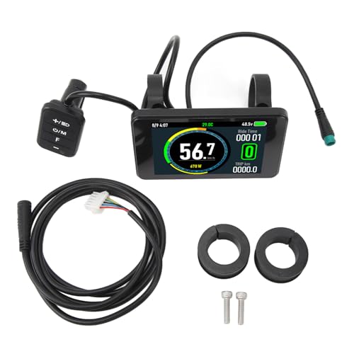 Wasserdichtes Elektrisches Fahrrad Farbenfrohe Bildschirm Panel 24 V 36 V 48 52 60 72 für die Einfache Installation und Kompatibilität mit Verschiedenen Elektrofahrrädern Wasserdichtes Elektrisches Fahrrad Farbenfrohe Bildschirm Panel 24 V 36 V 48 52 60 72 für die Einfache Installation und Kompatibilität mit Verschiedenen Elektrofahrrädern von Drfeify