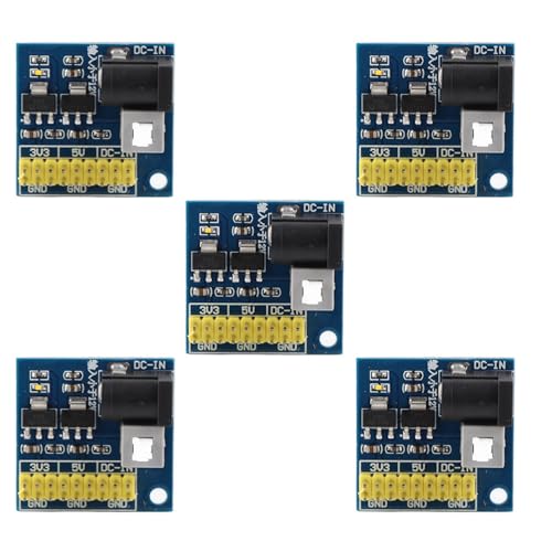 DRIKOU 5 PCS NETRUNGSVERFAHREN MODUL, 12VDC -Eingang 3.3/5/12VDC -Ausgangsspannungsumwandlungsmodul für einfache Verwendung und Verbindung DRIKOU 5 PCS NETRUNGSVERFAHREN MODUL, 12VDC -Eingang 3.3/5/12VDC -Ausgangsspannungsumwandlungsmodul für einfache Verwendung und Verbindung von DriKou