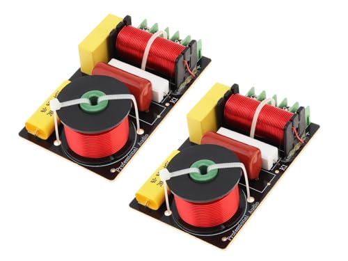 DriSentri 2-Wege-Frequenzweiche für Lautsprecher, 200 W, 2-Wege-Einheit, Höhen-, Bass-Lautsprecher, Frequenzteiler, Filter, Crossover-Board, HiFi-Lautsprecher, Crossover DriSentri 2-Wege-Frequenzweiche für Lautsprecher, 200 W, 2-Wege-Einheit, Höhen-, Bass-Lautsprecher, Frequenzteiler, Filter, Crossover-Board, HiFi-Lautsprecher, Crossover von DriSentri