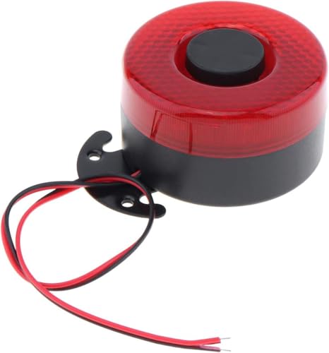 DriSentri Auto-Rückfahrwarner, 12 V / 24 V 105 dB Universal-Auto-Rückfahrwarner Rückfahrhorn Rückfahrpiepser mit Licht von DriSentri