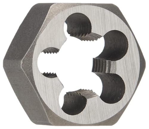 Drill America 1-3/10.2 cm-12 Sechskant-Umgewinde-Schneideisen aus Karbonstahl, DWT-Serie Drill America 1-3/10.2 cm-12 Sechskant-Umgewinde-Schneideisen aus Karbonstahl, DWT-Serie von Drill America