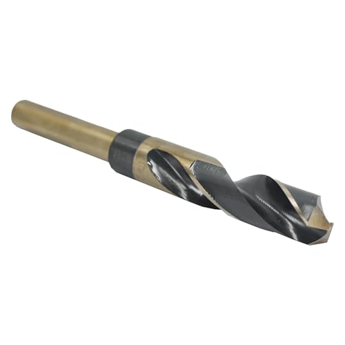Drill America 2,2 cm reduzierter Schaft Hochgeschwindigkeitsstahl schwarz & gold KFD Bohrer mit 1,27 cm Schaft, KFD Serie Drill America 2,2 cm reduzierter Schaft Hochgeschwindigkeitsstahl schwarz & gold KFD Bohrer mit 1,27 cm Schaft, KFD Serie von Drill America