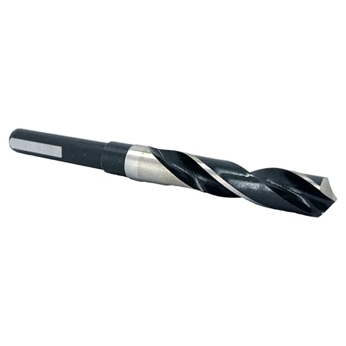 HSS-America. D/A3 F Schwarz und Bright High Speed Stahl 3-flat reduzierter Schaft Bohrer, (33/162,6 cm – 1–1/5,1 cm), 43/64 Inches, 3-Flat, 1 von Drill America