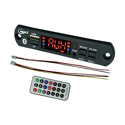 Droagoct 2 x 25 W JQ-D011BT Bluetooth-Decoder-Platte, MP3, Verstärker FM-Radio, DIY-Modul, kompatibel mit TF-Player, Anrufaufzeichnung von Droagoct