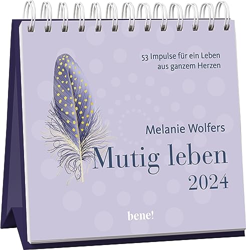 Wochenkalender 2024: Mutig leben: 53 Impulse für ein Leben aus ganzem Herzen | Tischkalender zum Aufstellen 2024 Wochenkalender 2024: Mutig leben: 53 Impulse für ein Leben aus ganzem Herzen | Tischkalender zum Aufstellen 2024 von Droemer Knaur*