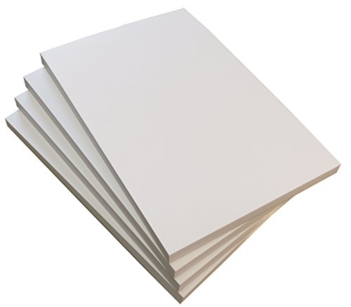 16x Notizblock blanko 100 Blatt, DIN A6, Qualitäts-Offset-Papier 80g/m² (22207) von Druckerei Scharlau