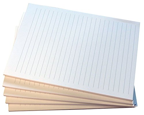 18x Notiz-Block liniert in Grau - Notizen Linie - 50 Blatt, DIN A5, 50 Blatt, Qualitäts-Offset-Papier 80g/m² (22210) von Druckerei Scharlau