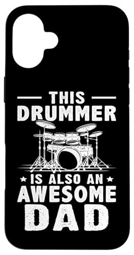 Dieser Schlagzeuger ist auch ein großartiger Vater Hülle für iPhone 16 Plus Dieser Schlagzeuger ist auch ein großartiger Vater Hülle für iPhone 16 Plus von Drum Set Percussion Design For A Drummer