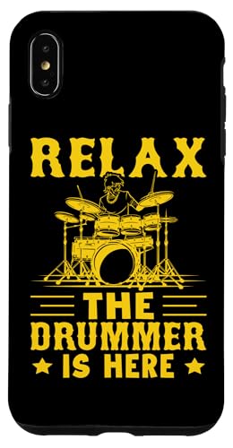 Entspann dich - Der Schlagzeuger ist da Hülle für iPhone XS Max Entspann dich - Der Schlagzeuger ist da Hülle für iPhone XS Max von Drum Set Percussion Design For A Drummer