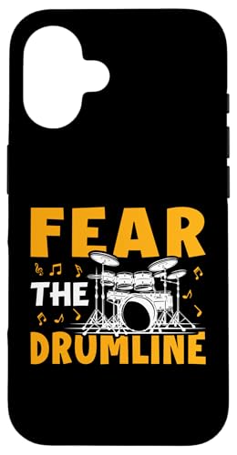 Fear The Drumline für einen Schlagzeuger Hülle für iPhone 16 Fear The Drumline für einen Schlagzeuger Hülle für iPhone 16 von Drum Set Percussion Design For A Drummer