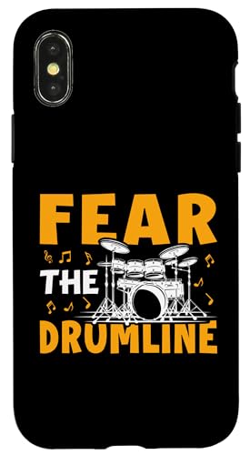 Fear The Drumline für einen Schlagzeuger Hülle für iPhone X/XS Fear The Drumline für einen Schlagzeuger Hülle für iPhone X/XS von Drum Set Percussion Design For A Drummer