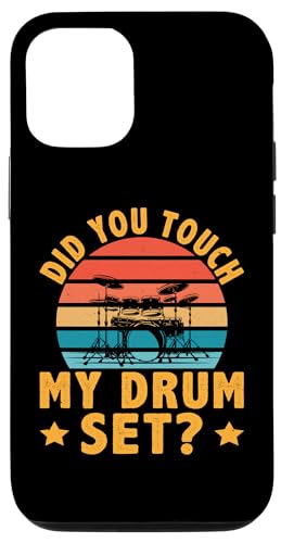 Hast du mein Schlagzeug berührt? Für einen Schlagzeuger Hülle für iPhone 12/12 Pro von Drum Set Percussion Design For A Drummer