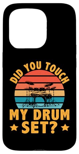 Hast du mein Schlagzeug berührt? Für einen Schlagzeuger Hülle für iPhone 15 Pro Hast du mein Schlagzeug berührt? Für einen Schlagzeuger Hülle für iPhone 15 Pro von Drum Set Percussion Design For A Drummer