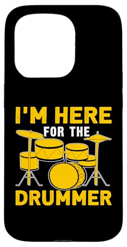 Ich bin für den Schlagzeuger da Hülle für iPhone 15 Pro Ich bin für den Schlagzeuger da Hülle für iPhone 15 Pro von Drum Set Percussion Design For A Drummer