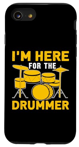 Ich bin für den Schlagzeuger da Hülle für iPhone SE (2020) / 7 / 8 von Drum Set Percussion Design For A Drummer
