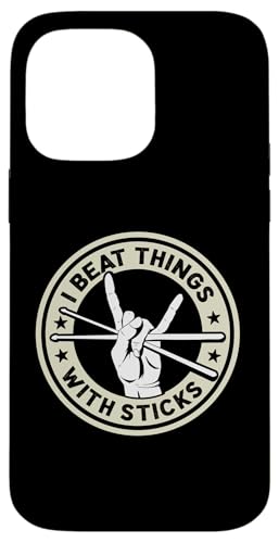 Ich schlage Dinge mit Stöcken für einen Schlagzeuger Hülle für iPhone 14 Pro Max Ich schlage Dinge mit Stöcken für einen Schlagzeuger Hülle für iPhone 14 Pro Max von Drum Set Percussion Design For A Drummer