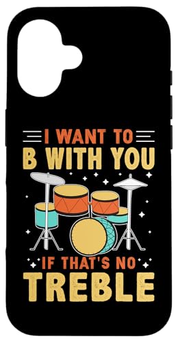 Ich will bei dir sein, wenn das kein Diskant für einen Schlagzeuger ist Hülle für iPhone 16 Ich will bei dir sein, wenn das kein Diskant für einen Schlagzeuger ist Hülle für iPhone 16 von Drum Set Percussion Design For A Drummer
