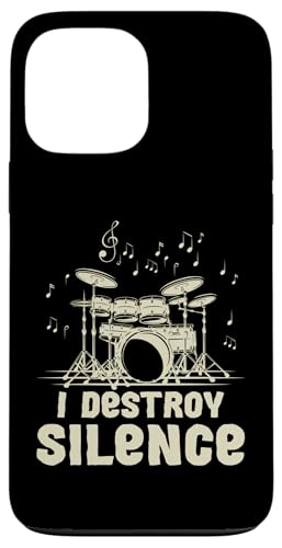 Ich zerstöre die Stille für einen Schlagzeuger Hülle für iPhone 13 Pro Max Ich zerstöre die Stille für einen Schlagzeuger Hülle für iPhone 13 Pro Max von Drum Set Percussion Design For A Drummer