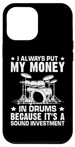 Mein Geld in Schlagzeug für einen Schlagzeuger Hülle für iPhone 12 Pro Max Mein Geld in Schlagzeug für einen Schlagzeuger Hülle für iPhone 12 Pro Max von Drum Set Percussion Design For A Drummer