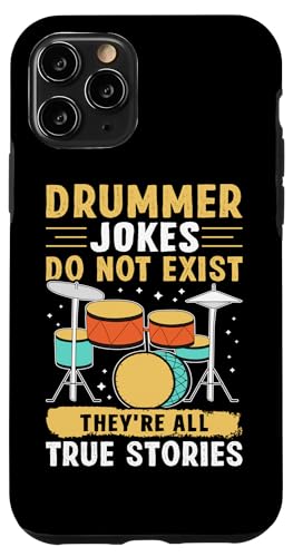 Schlagzeugerwitze existieren nicht - sie sind alle wahre Geschichten Hülle für iPhone 11 Pro Schlagzeugerwitze existieren nicht - sie sind alle wahre Geschichten Hülle für iPhone 11 Pro von Drum Set Percussion Design For A Drummer