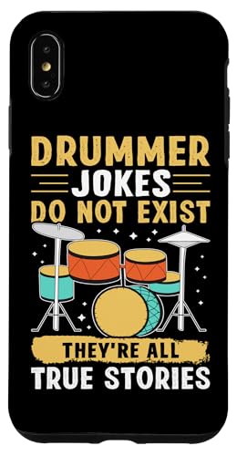 Schlagzeugerwitze existieren nicht - sie sind alle wahre Geschichten Hülle für iPhone XS Max Schlagzeugerwitze existieren nicht - sie sind alle wahre Geschichten Hülle für iPhone XS Max von Drum Set Percussion Design For A Drummer